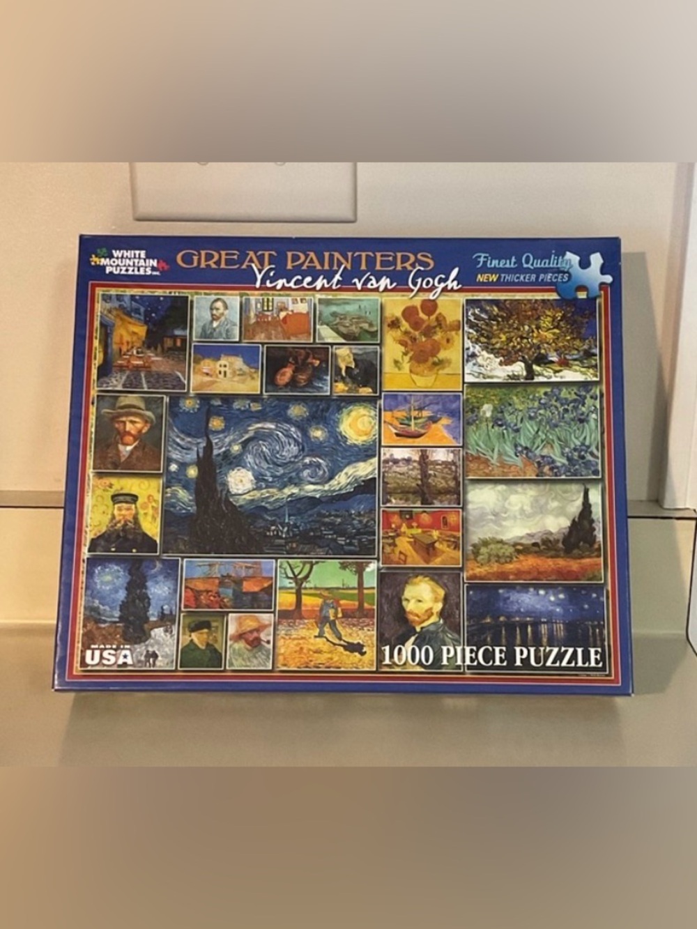 Vincent van Gogh 1000-Piece Puzzle White Mountain